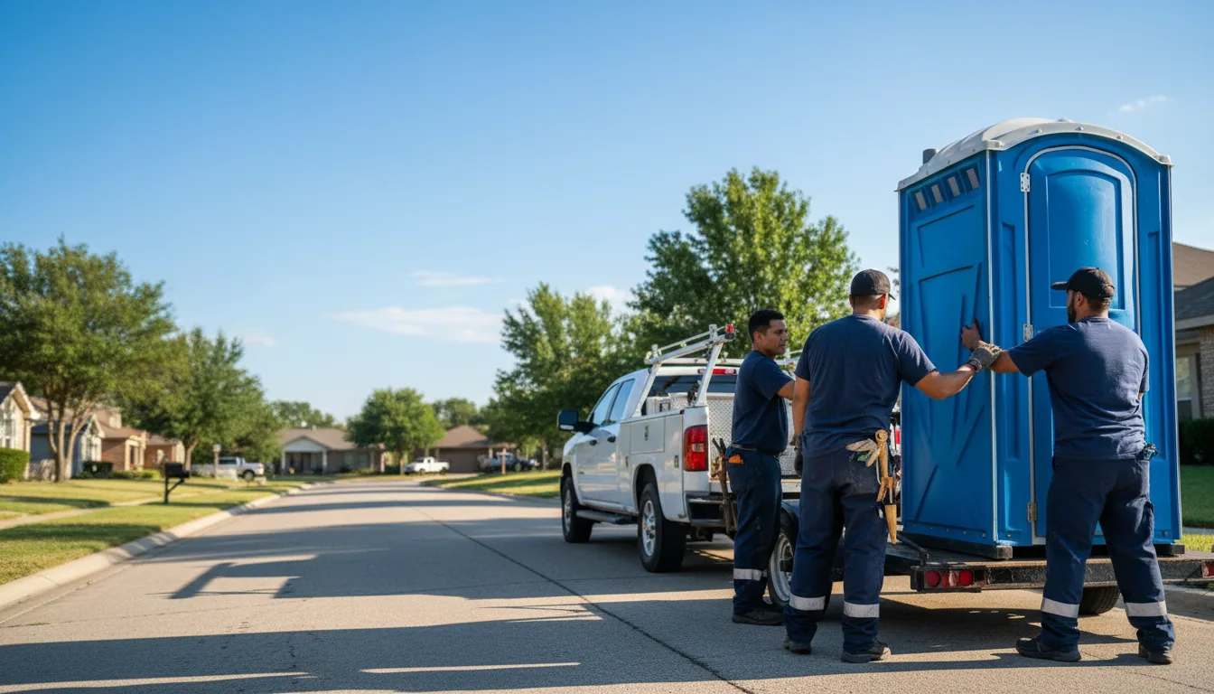 Portable Toilet Rental in Mcdermott, OH near me